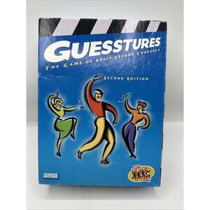 Guesstures Board Game 2nd Edition 2003 Parker Brothers Used Vintage